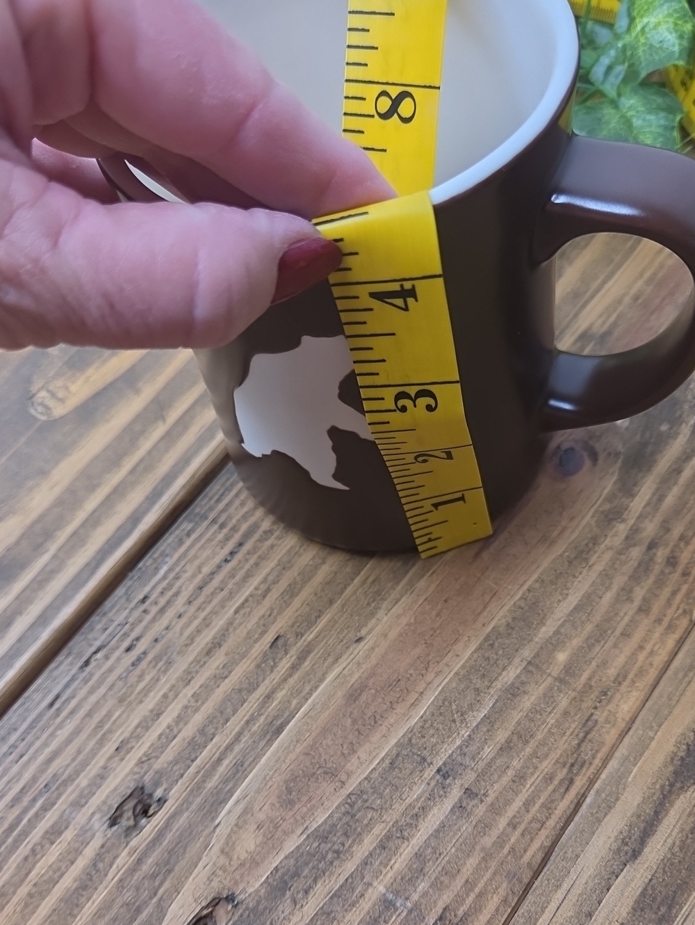 Starbucks Brown Mug with White Bear Silhouette. 2010. Yukon Coffee. Like New - Picture 6 of 8